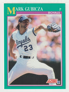 Mark Gubicza - Kansas City Royals (MLB Baseball Card) 1991 Score # 212 Mint