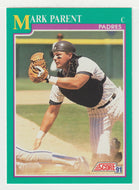 Mark Parent - San Diego Padres (MLB Baseball Card) 1991 Score # 213 Mint
