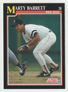 Marty Barrett - Boston Red Sox (MLB Baseball Card) 1991 Score # 228 Mint