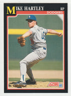 Mike Hartley - Los Angeles Dodgers (MLB Baseball Card) 1991 Score # 252 Mint