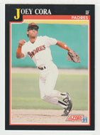 Joey Cora - San Diego Padres (MLB Baseball Card) 1991 Score # 253 Mint
