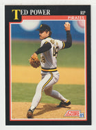 Ted Power - Pittsburgh Pirates (MLB Baseball Card) 1991 Score # 255 Mint