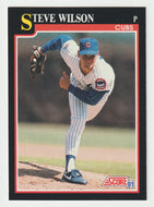 Steve Wilson - Chicago Cubs (MLB Baseball Card) 1991 Score # 306 Mint