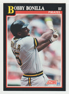 Bobby Bonilla - Pittsburgh Pirates (MLB Baseball Card) 1991 Score # 315 Mint