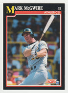 Mark McGwire - Oakland Athletics (MLB Baseball Card) 1991 Score # 324 Mint