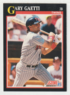 Gary Gaetti - Minnesota Twins (MLB Baseball Card) 1991 Score # 325 Mint