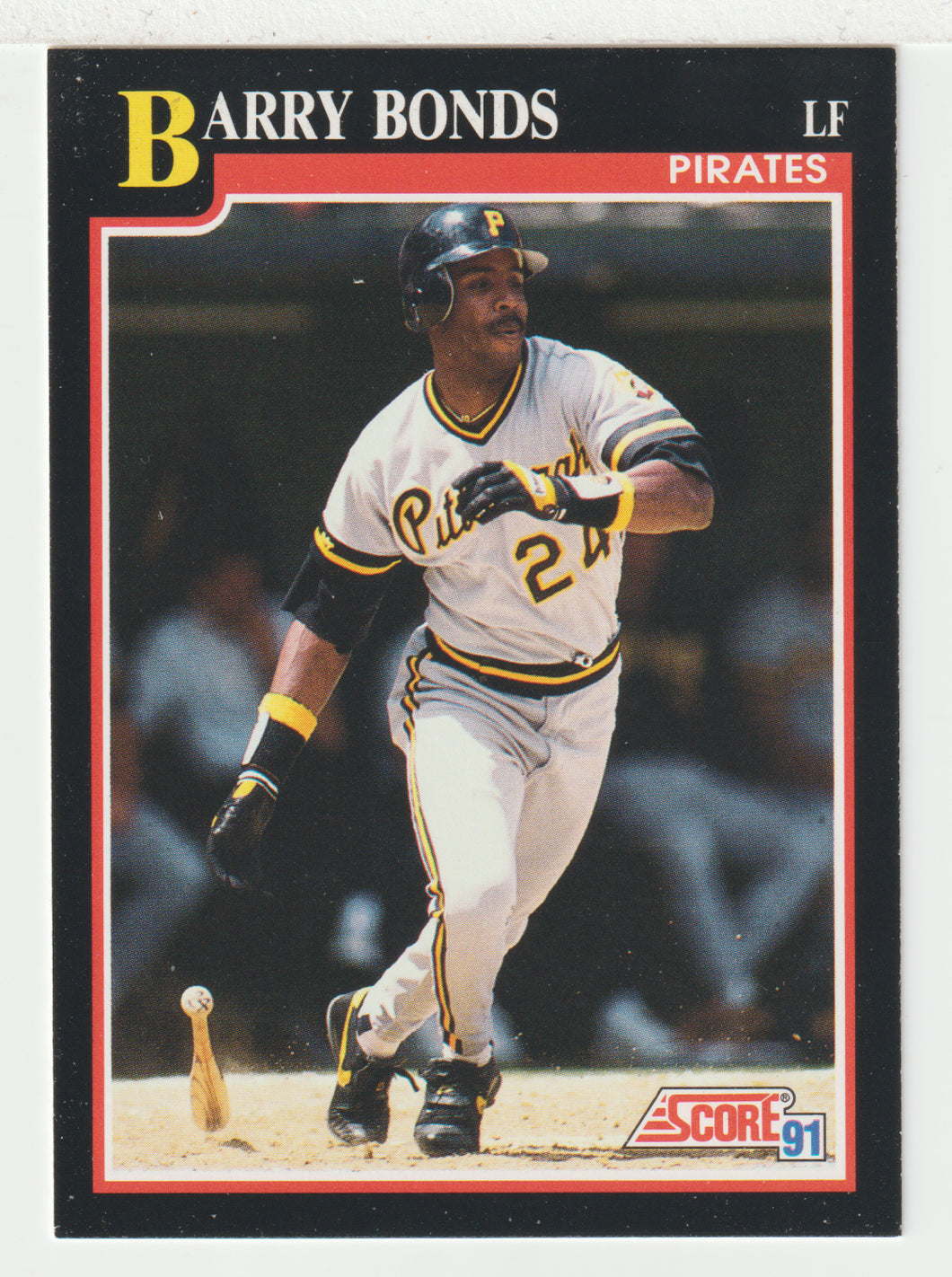 Barry Bonds - Pittsburgh Pirates (MLB Baseball Card) 1991 Score # 330 Mint