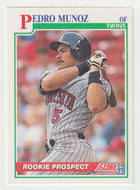 Pedro Munoz RC - Minnesota Twins (MLB Baseball Card) 1991 Score # 332 Mint