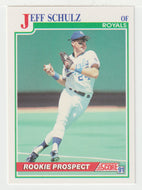 Jeff Schulz RC - Kansas City Royals (MLB Baseball Card) 1991 Score # 336 Mint
