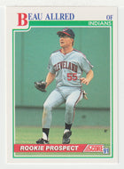 Beau Allred - Cleveland Indians (MLB Baseball Card) 1991 Score # 338 Mint