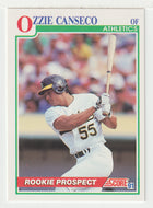 Ozzie Canseco - Oakland Athletics (MLB Baseball Card) 1991 Score # 346 Mint