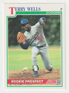 Terry Wells RC - Los Angeles Dodgers (MLB Baseball Card) 1991 Score # 359 Mint