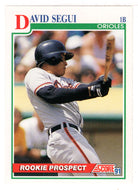 David Segui - Baltimore Orioles (MLB Baseball Card) 1991 Score # 362 Mint