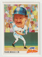 Wade Boggs - Boston Red Sox - All-Star (MLB Baseball Card) 1991 Score # 393 Mint