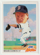 Roger Clemens - Boston Red Sox - All-Star (MLB Baseball Card) 1991 Score # 399 Mint