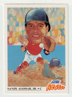 Sandy Alomar Jr. - Cleveland Indians - All-Star (MLB Baseball Card) 1991 Score # 400 Mint