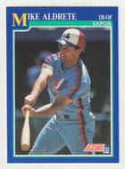 Mike Aldrete - Montreal Expos (MLB Baseball Card) 1991 Score # 447 Mint
