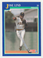 Jose Lind - Pittsburgh Pirates (MLB Baseball Card) 1991 Score # 461 Mint