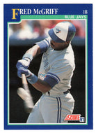 Fred McGriff - Toronto Blue Jays (MLB Baseball Card) 1991 Score # 480 Mint