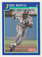 Jerry Browne - Cleveland Indians (MLB Baseball Card) 1991 Score # 481 Mint