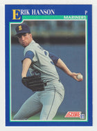 Erik Hanson - Seattle Mariners (MLB Baseball Card) 1991 Score # 486 Mint