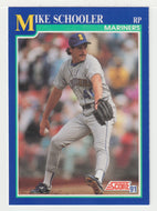 Mike Schooler - Seattle Mariners (MLB Baseball Card) 1991 Score # 489 Mint