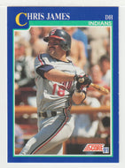 Chris James - Cleveland Indians (MLB Baseball Card) 1991 Score # 491 Mint