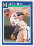 Mark Eichhorn - California Angels (MLB Baseball Card) 1991 Score # 504 Mint