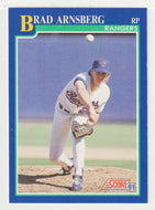 Brad Arnsberg - Texas Rangers (MLB Baseball Card) 1991 Score # 510 Mint
