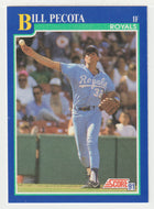 Bill Pecota - Kansas City Royals (MLB Baseball Card) 1991 Score # 513 Mint
