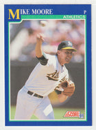 Mike Moore - Oakland Athletics (MLB Baseball Card) 1991 Score # 516 Mint