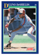 Delino DeShields - Montreal Expos (MLB Baseball Card) 1991 Score # 545 Mint