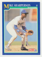Mike Sharperson - Los Angeles Dodgers (MLB Baseball Card) 1991 Score # 546 Mint