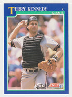 Terry Kennedy - San Francisco Giants (MLB Baseball Card) 1991 Score # 548 Mint