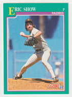 Eric Show - San Diego Padres (MLB Baseball Card) 1991 Score # 563 Mint