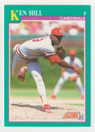 Ken Hill - St. Louis Cardinals (MLB Baseball Card) 1991 Score # 567 Mint