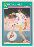 Kirk McCaskill - California Angels (MLB Baseball Card) 1991 Score # 590 Mint