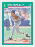 Craig McMurtry - Texas Rangers (MLB Baseball Card) 1991 Score # 602 Mint