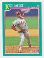 Ken Dayley - St. Louis Cardinals (MLB Baseball Card) 1991 Score # 607 Mint