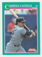 Carmelo Castillo - Minnesota Twins (MLB Baseball Card) 1991 Score # 608 Mint