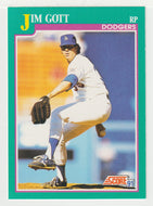 Jim Gott - Los Angeles Dodgers (MLB Baseball Card) 1991 Score # 621 Mint