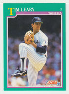 Tim Leary - New York Yankees (MLB Baseball Card) 1991 Score # 631 Mint