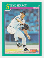 Steve Searcy - Detroit Tigers (MLB Baseball Card) 1991 Score # 649 Mint