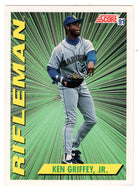 Ken Griffey Jr. - Seattle Mariners - Rifleman (MLB Baseball Card) 1991 Score # 697 Mint