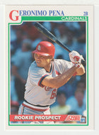 Geronimo Pena - St. Louis Cardinals (MLB Baseball Card) 1991 Score # 717 Mint