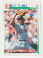 Efrain Valdez RC - Cleveland Indians (MLB Baseball Card) 1991 Score # 723 Mint