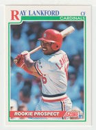 Ray Lankford - St. Louis Cardinals (MLB Baseball Card) 1991 Score # 731 Mint