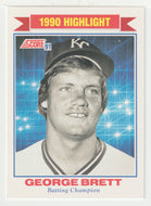 George Brett - Kansas City Royals - Highlights (MLB Baseball Card) 1991 Score # 769 Mint