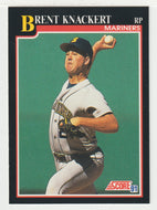 Brent Knackert - Seattle Mariners (MLB Baseball Card) 1991 Score # 774 Mint