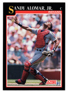 Sandy Alomar Jr. - Cleveland Indians (MLB Baseball Card) 1991 Score # 793 Mint